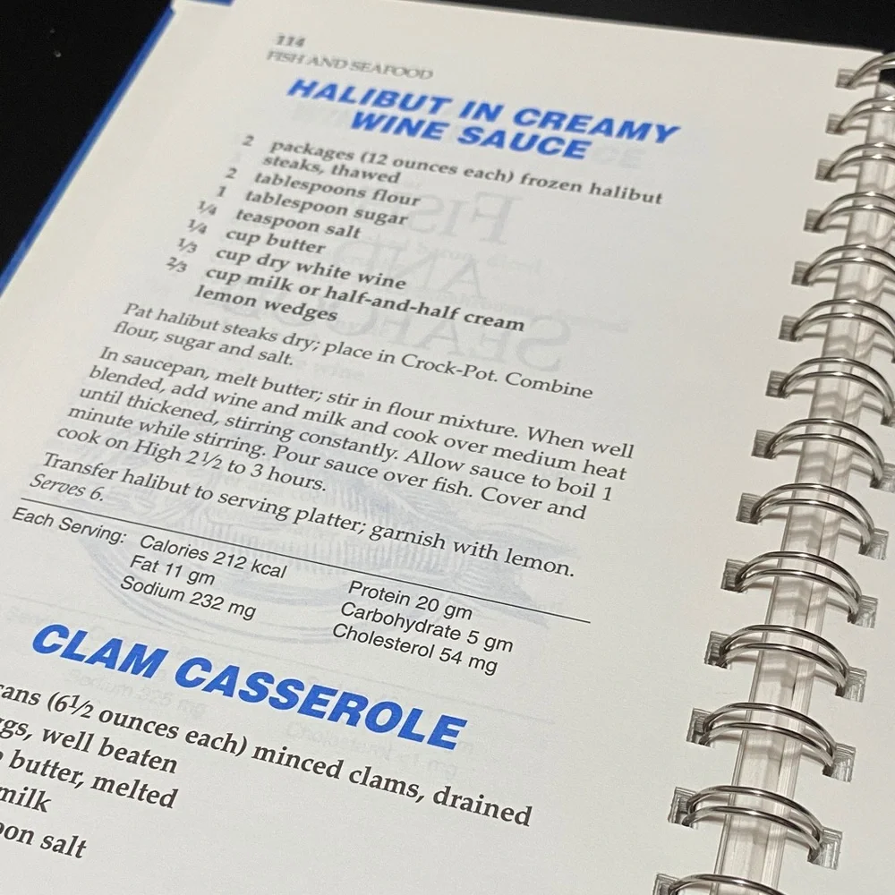 Rival Crock-Pot Slow Cooker cuisine spiral bound 1995 cookbook